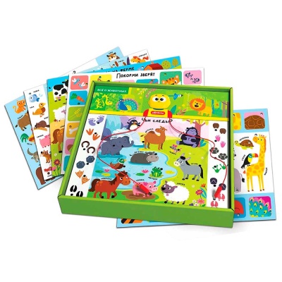 Обучающая электровикторина Все о животных Азбукварик 3151 01